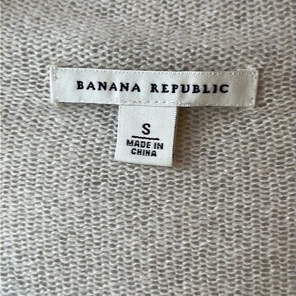 Banana Republic Tie Front Waterfall Cardigan Sweater Size Small - Picture 8 of 10